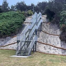 New Stairs at Blue Lagoon