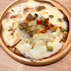 Leckere kleine Pizza