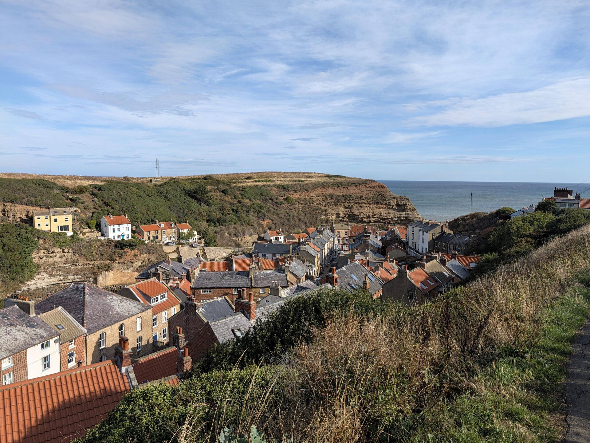 Overlooking Staithes