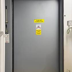 Our tour leaders ensured watertight doors were always closed behind us as we toured the lower decks.