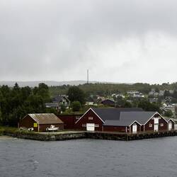 Shoreside scenery en route to Tromsø.
