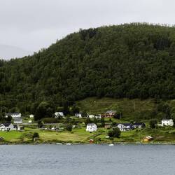 Shoreside scenery en route to Tromsø.