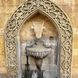 Ein Wasserbrunnen