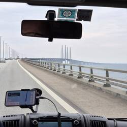 Über die Öresundbrücke 🌁