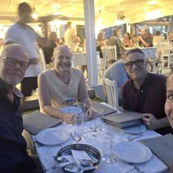 Abendessen am Strand