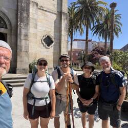 Caldas de Reis mit Vera und Peter