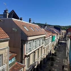 Aussicht von unserem Balkon