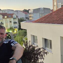 Auf unserem Balkon