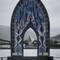 Gateway to the Arctic Ocean ... with the Arctic Ocean Cathedral across the water.