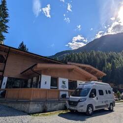 Ankunft Campingplatz Kuprian