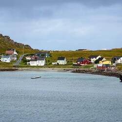 Scenery as we depart Havøysund.