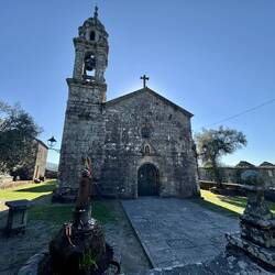 Igrexal de Santa Mariña de Carracedo.