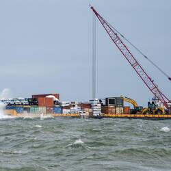 ...huge barge.