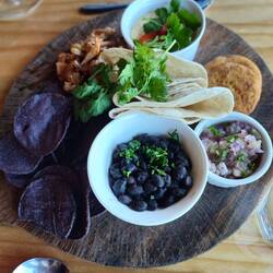 South American sharing platter