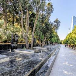 Graves of those killed in 1992 in conflict with Armenia
