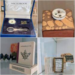 Artifacts in the tiny book museum