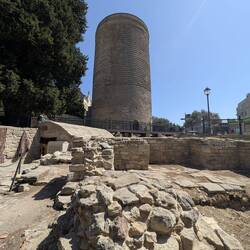 Maidan tower - so called because she was never breached....