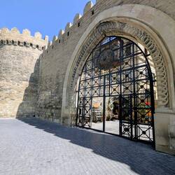 One entrance to the walled old city