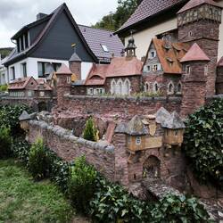 Modell der Burg