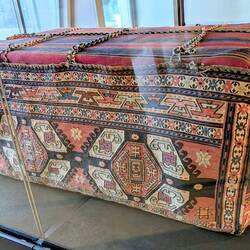 Even travel chests are made out of woven material