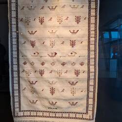 Woven tablecloth