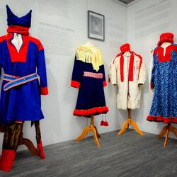 Sámi clothing — "You Are My Verdde" Exhibition.