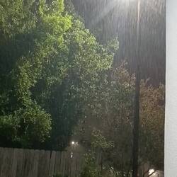 Wish I could've caught the terrible lightning and thunder
