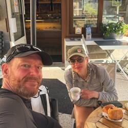 Kleine Pause an der Boulangerie