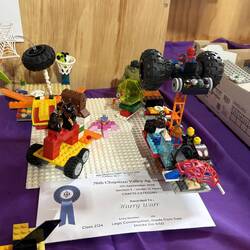Children's Lego construction