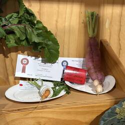 Funny looking vegetables (that was the category)