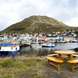 Honningsvåg waterfront.