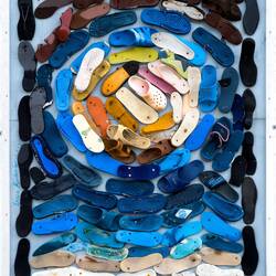 Trash-art from "Global Challenges" ... looking at this one, I see the Midnight Sun.