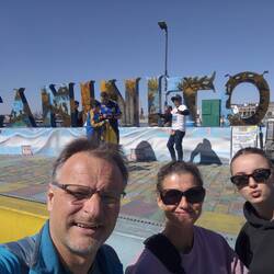 Beweisfoto am Caminito in La Boca