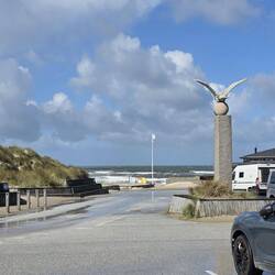 Henne Strand Beachparkplatz
