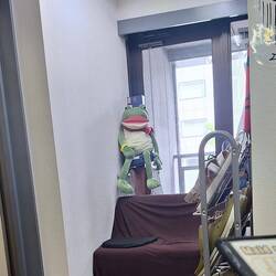 Warten auf die Massage