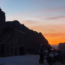 Sunset am Col de L'Iseran
