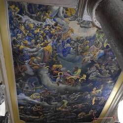 Ceiling of a church