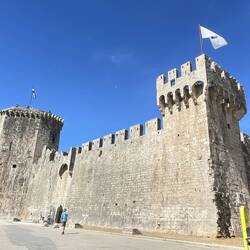 Fortress at the end of island