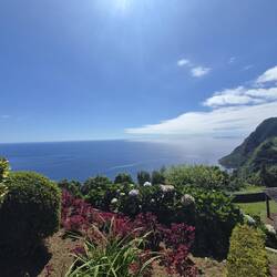 Erster Aussichtspunkt: Miradouro da Ponta do Sossego.