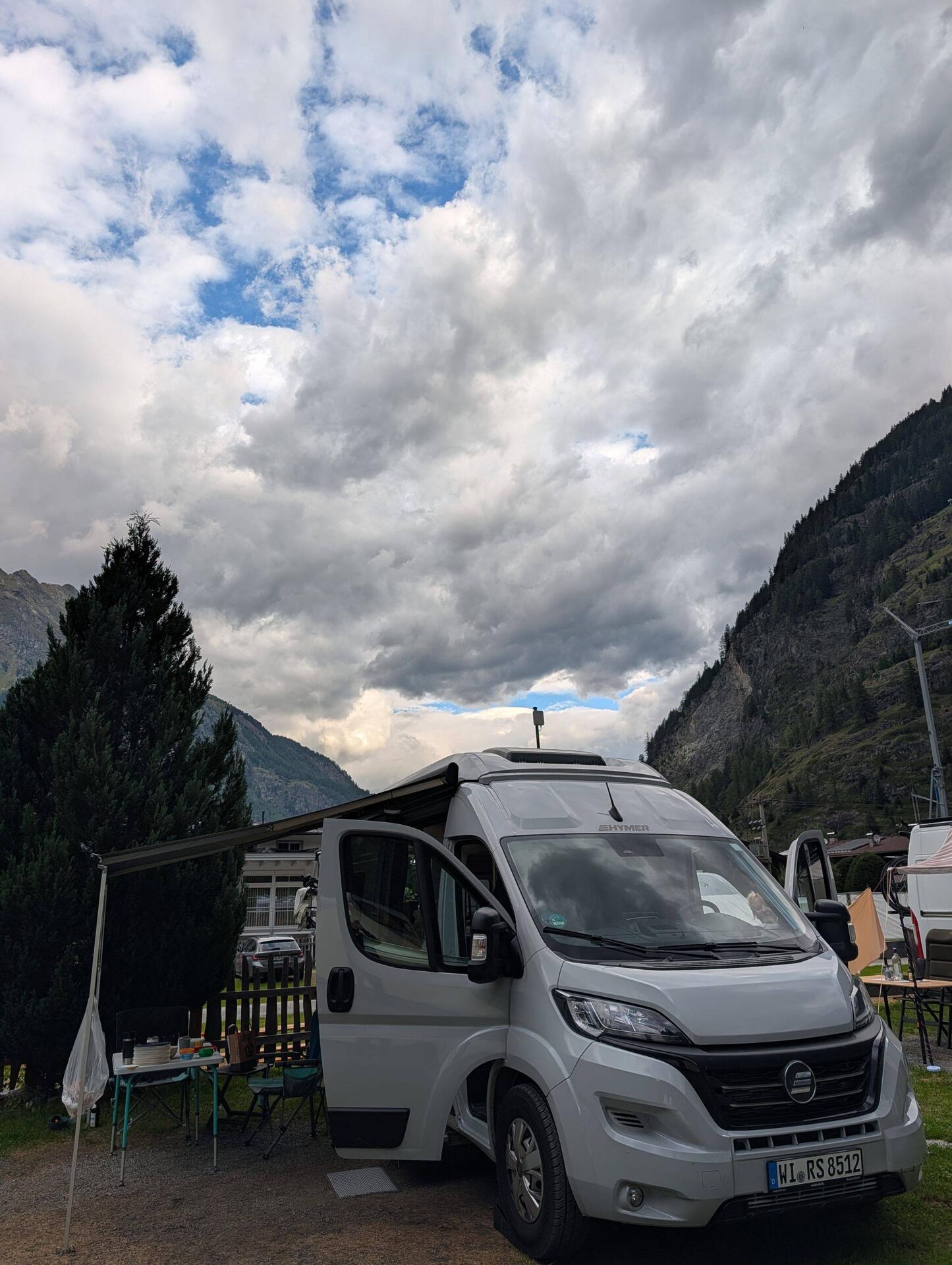 Letzte Mal Frühstück im Ötztal