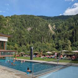 Erfrischung im Pool