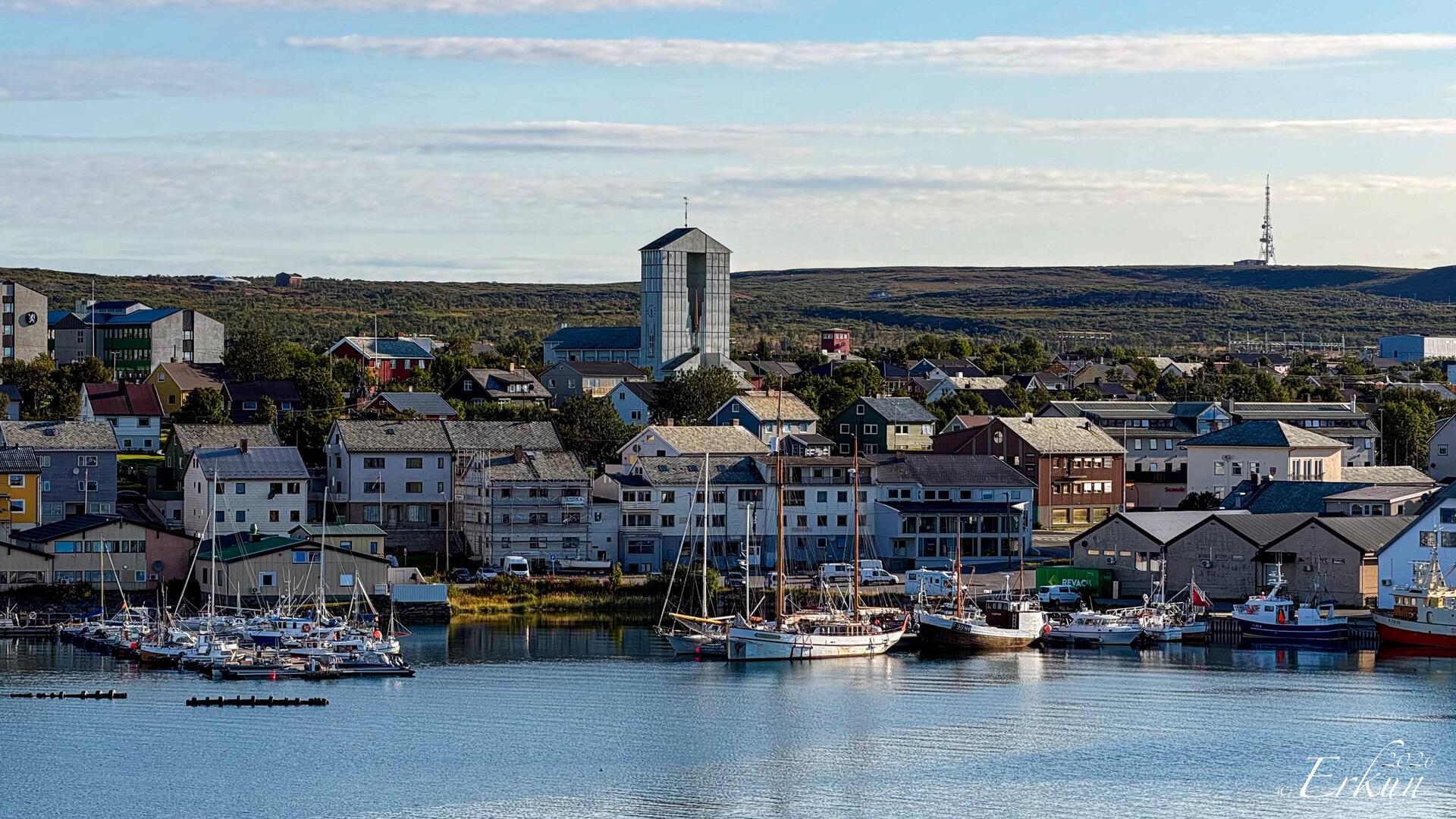 The Vadsø waterfront.