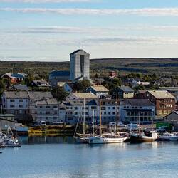 The Vadsø waterfront.
