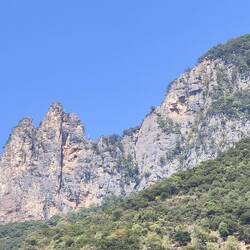 Blick auf den " Göttinnengipfel"