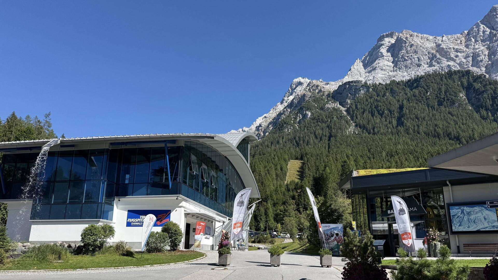 Bahnstation Tiroler Zugspitzbahn
