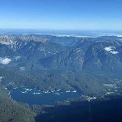 Ausblick auf den Eibsee