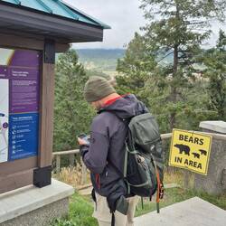 Kleine Wanderung durch den Sinclair Creek
