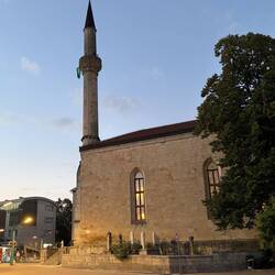 Moscheen gehören zum Alltag hier