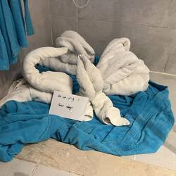 Ein Gruß von Falk an unseren cleaner