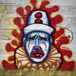 Mural near the city center.
